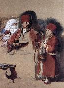 Sir David Wilkie Sotiri, Dragoman of Mr Colquhoun china oil painting reproduction